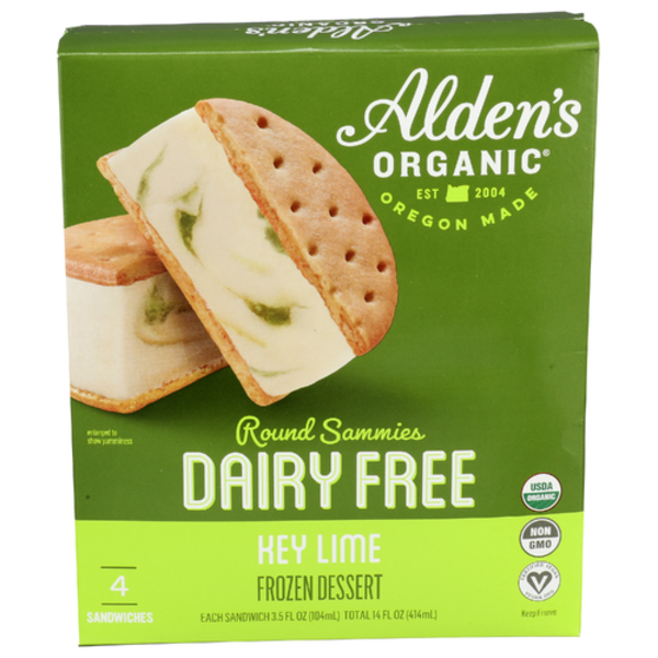 トレカ　ALD1 ボイプラ2 アンシン　スタクリキット　ソフトクリーム Alden's Organic Key Lime Dairy Free Frozen Dessert Round Sammies 4