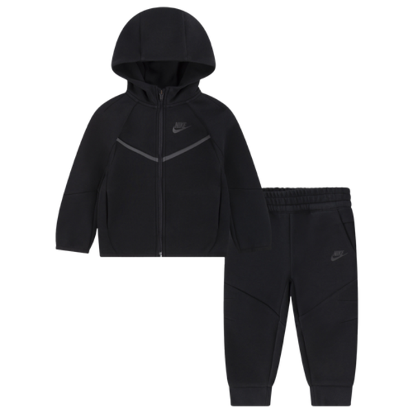 Nike Toddler Kids' Tech Fleece Full-Zip Set, Size 3T - Black