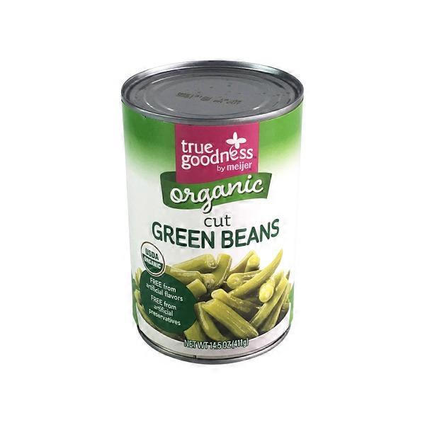 Meijer True Goodness Organic Cut Green Beans (14.5 oz) Instacart