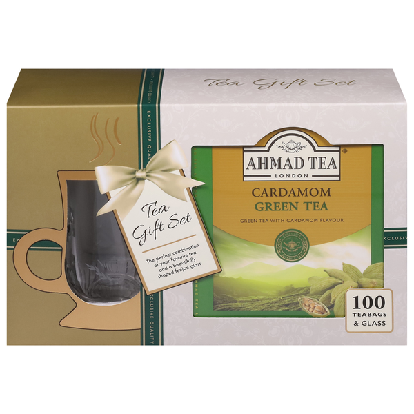 Ahmad Tea Cardamom Black Tea – 20 Teabags Sachets Turkey