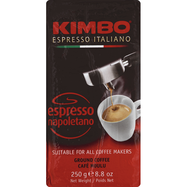 Kimbo Coffee, Ground, Espresso Napoletano Same-Day Delivery or