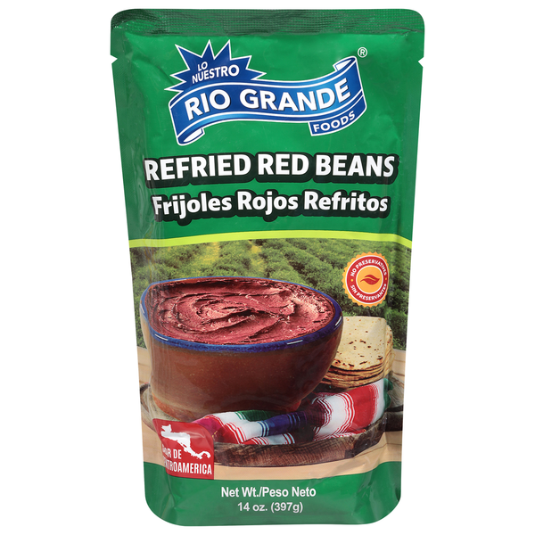 Rio Grande Foods Refried Red Beans