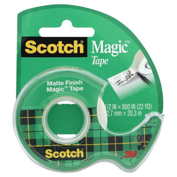 Publix Scotch Magic Tape Matte Finish 1/2" SameDay Delivery or Pickup