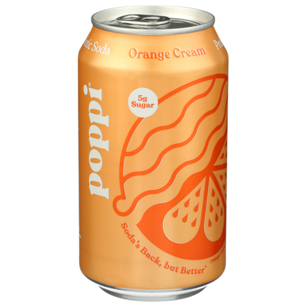Poppi Orange Cream Prebiotic Soda