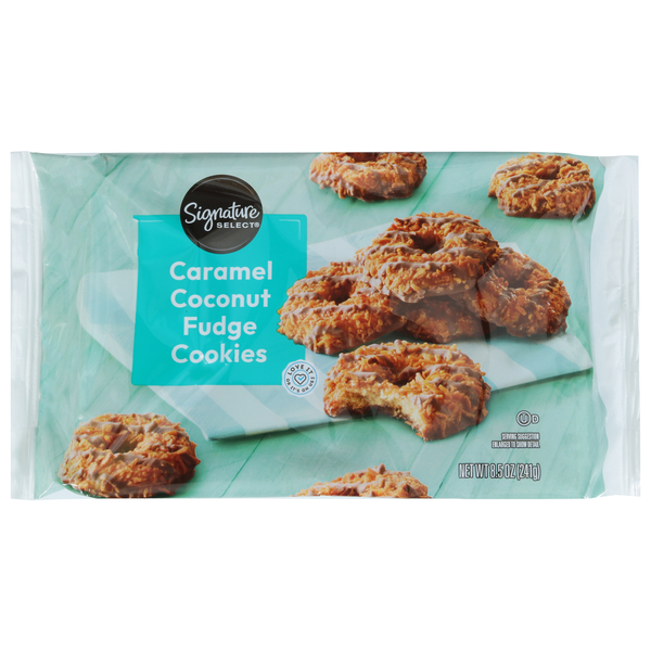 Signature SELECT Cookies, Caramel Coconut Stripes
