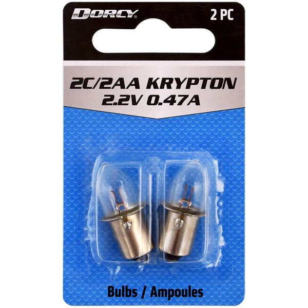 Dorcy 2c/2aa Krypton 2.2v 0.47a Bulbs