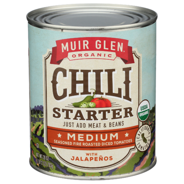 Muir Glen Organic Medium Chili Starter with Jalapenos