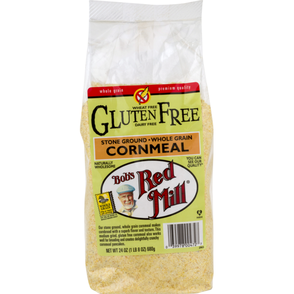 Bob's Red Mill Gluten Free Stone Ground Whole Grain Cornmeal (24 oz