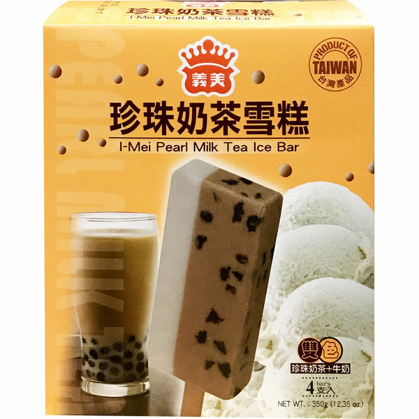 Imei Pearl Milk Tea Ice Cream Bar