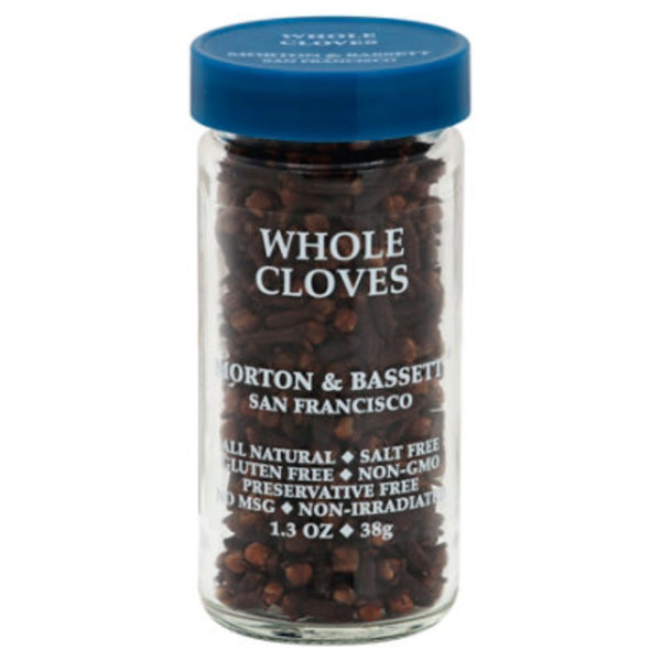 Morton & Bassett Spices Cloves, Whole