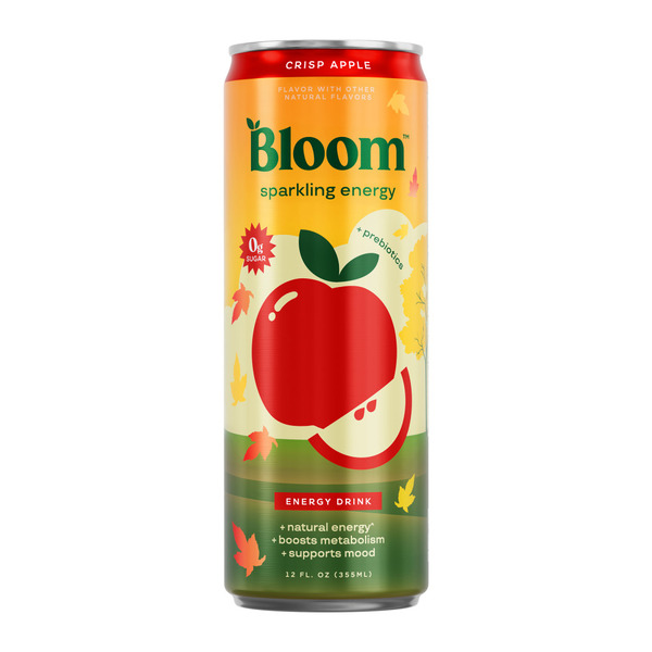 Bloom Bloom Sparkling Energy, Carbonated, Crisp Apple Same-Day