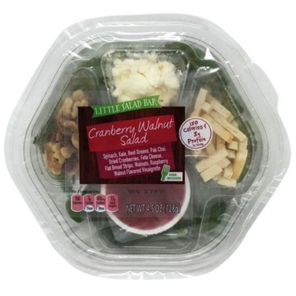 ALDI Little Salad Bar Cranberry Walnut Salad Bowl Same-Day Delivery or