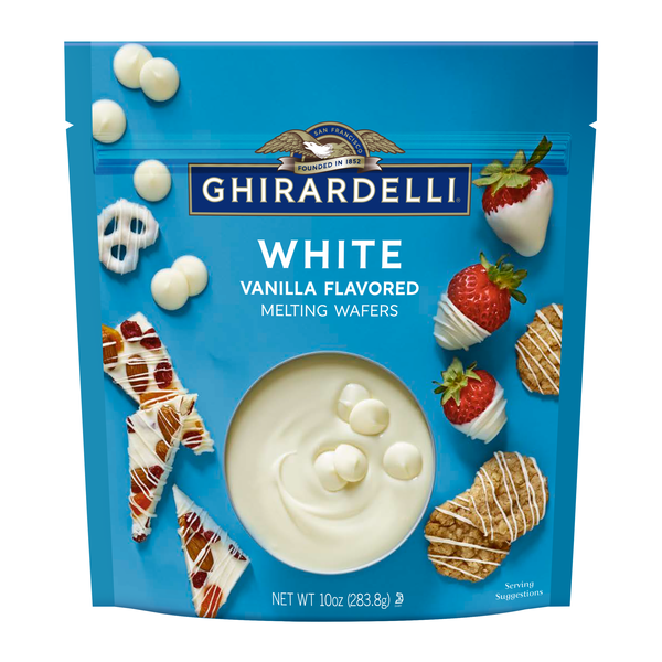 Ghirardelli Chocolate White Melting Wafers (12 oz) from Walmart Instacart