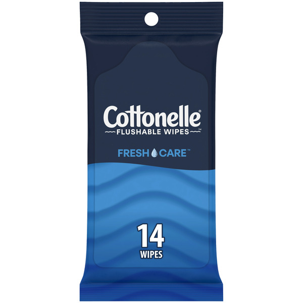 Cottonelle Fresh Care On-The-Go Flushable Wet Wipes