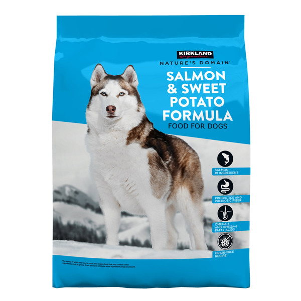 Natures Domain Salmon & Sweet Potato Dog Food, 35 lb