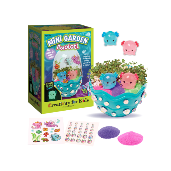 Creativity for Kids Axolotl Mini Garden Same-Day Delivery or