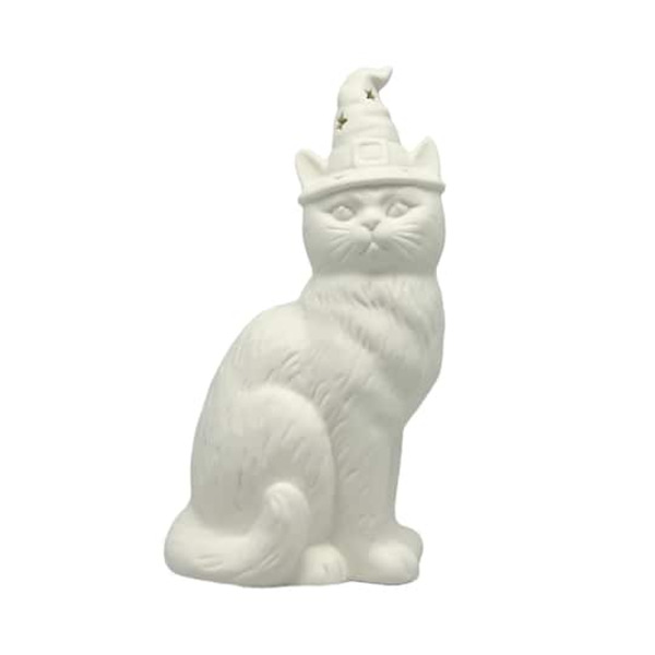 Make Market Witch Cat DIY Ceramic LED Decor