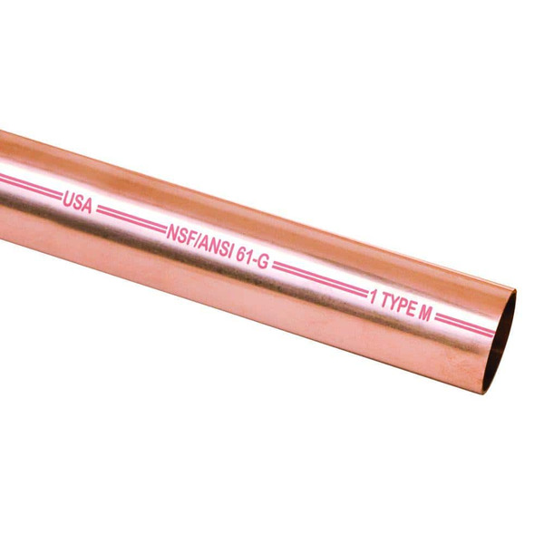 Mueller Streamline 1 In. X 2 Ft. Copper Type M Pipe