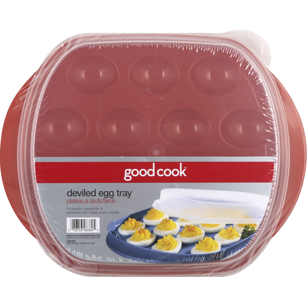 GoodCook Deviled Egg Tray, 14 Capacity Same-Day Delivery or Pickup