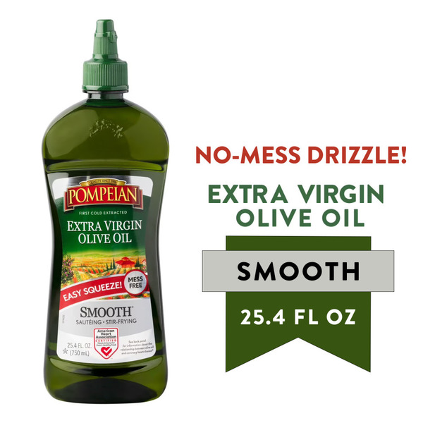 Pompeian Smooth Extra Virgin Olive Oil Squeeze Same-Day Delivery