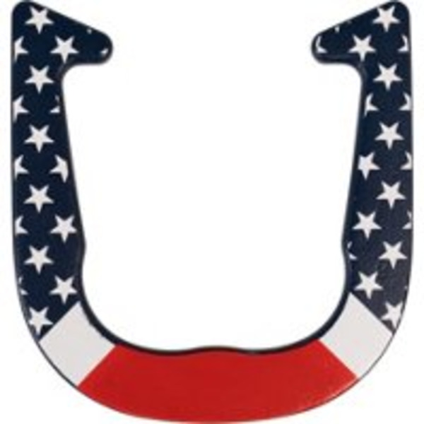 Triumph Sports USA Patriotic Forged Horseshoe Set
