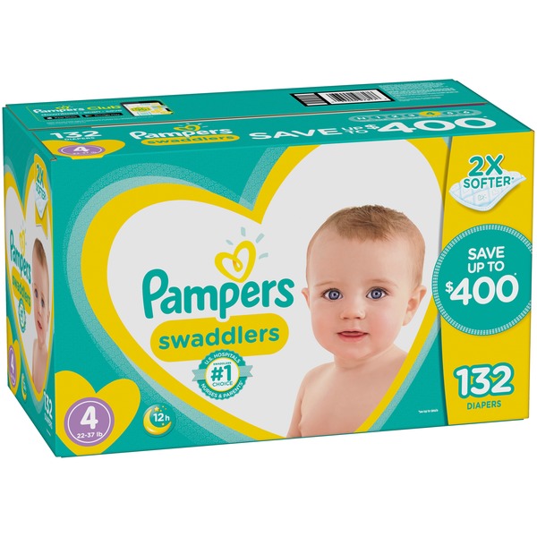 sams pampers size 4