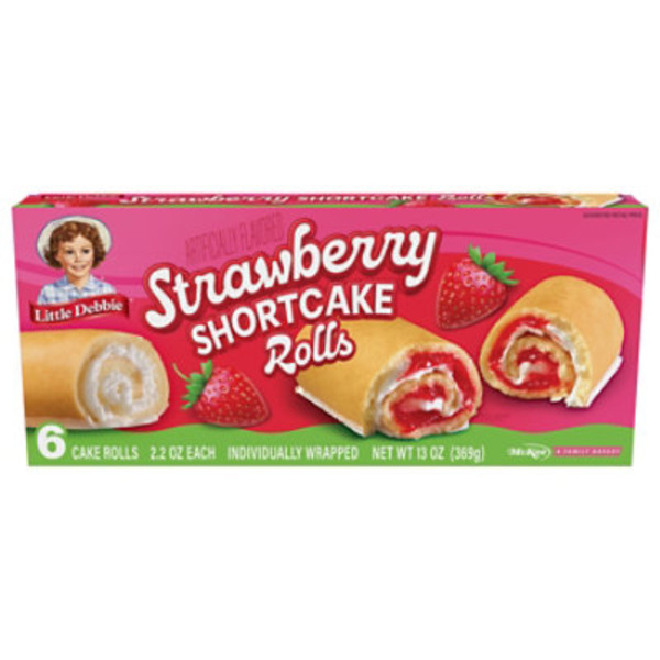 Little Debbie Strawberry Shortcake Rolls