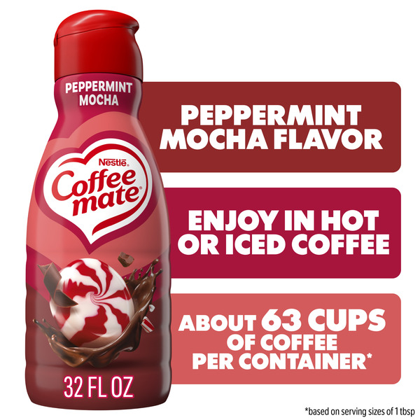 Coffee mate Peppermint Mocha Flavored Coffee Creamer Same-Day