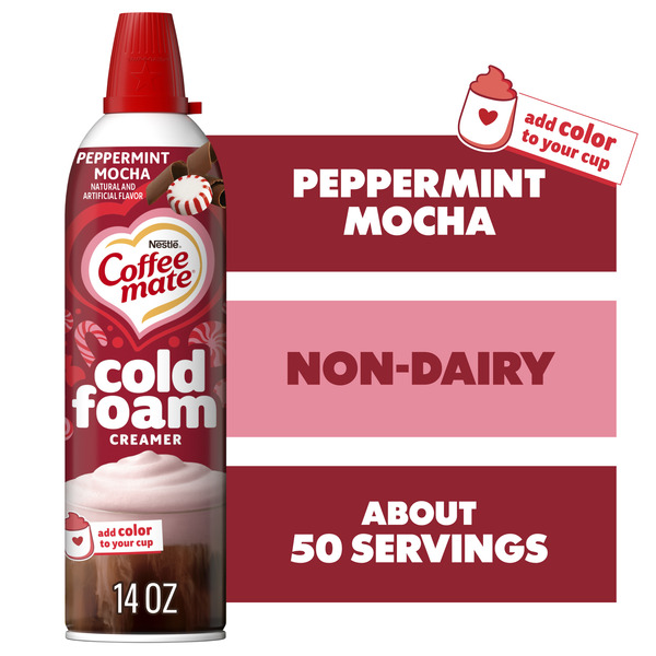 Coffee mate Foam Creamer Peppermint Same-Day Delivery or Pickup