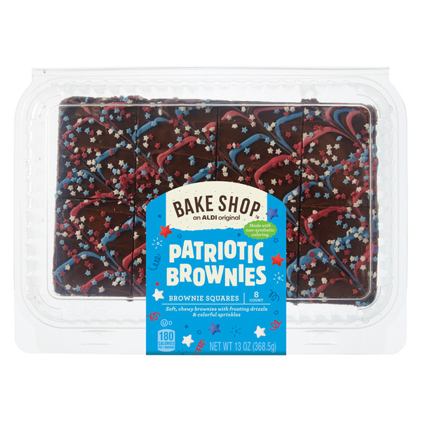 Bake Shop Patriotic Brownies