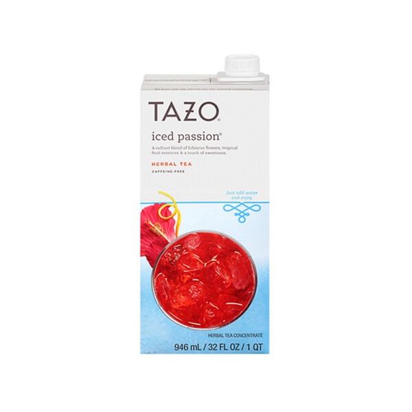 Tazo Tea Concentrate Iced Passion (32 fl oz) Instacart
