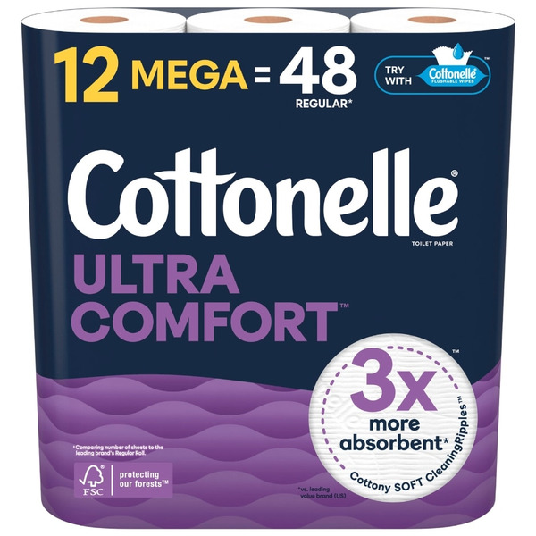 Cottonelle Ultra Comfort Soft Toilet Paper