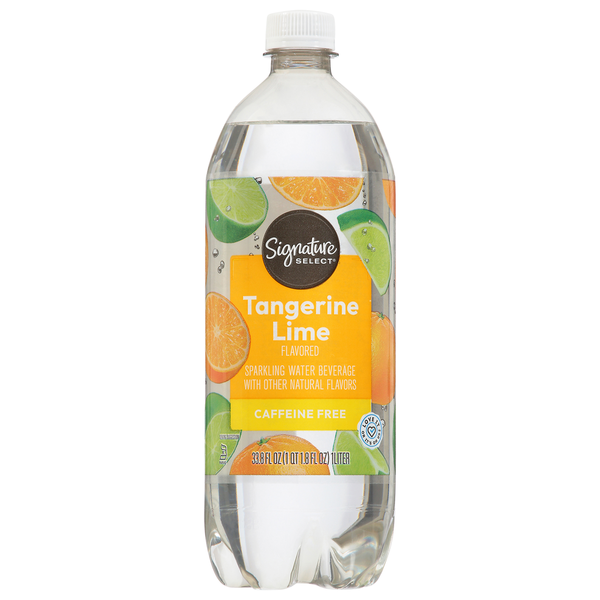 Signature SELECT Caffeine Free Tangerine Lime Sparkling Water