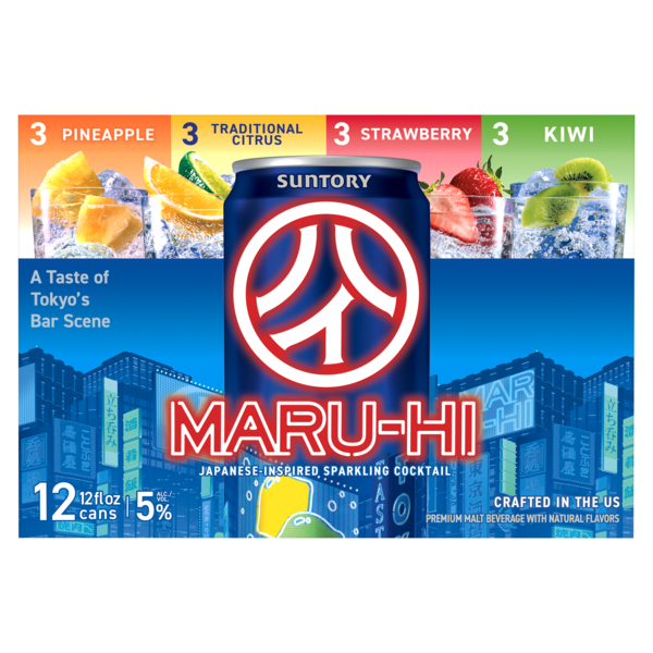 Maru-Hi Sparkling Cocktail Variety Pack Same-Day Delivery or
