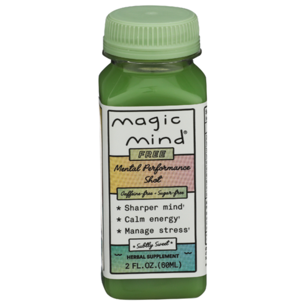 Magic Mind Free Mental Performance Caffeine-Free Sugar-Free Shot