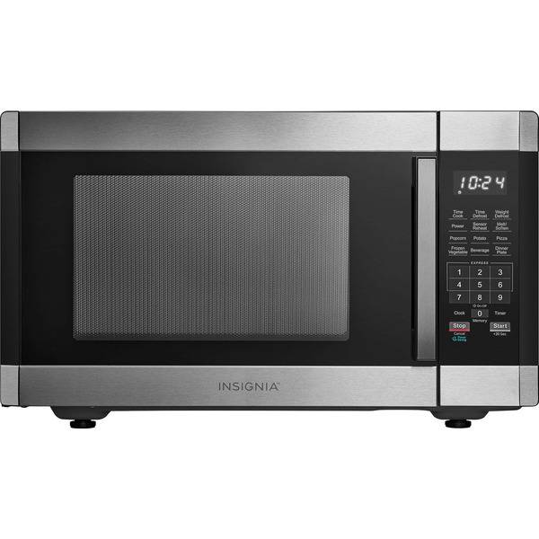 Insignia Stainless Steel Countertop Microwave With Sensor Cooking & Inverter Technology
