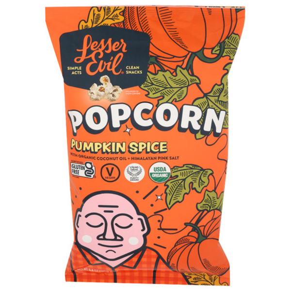 Lesser Evil Organic Pumpkin Spice Popcorn Same-Day Delivery or