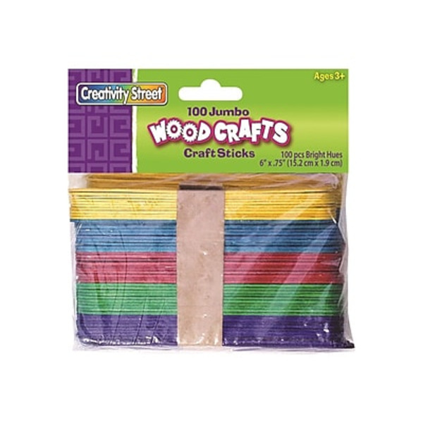 Creativity Street Jumbo Craft Sticks