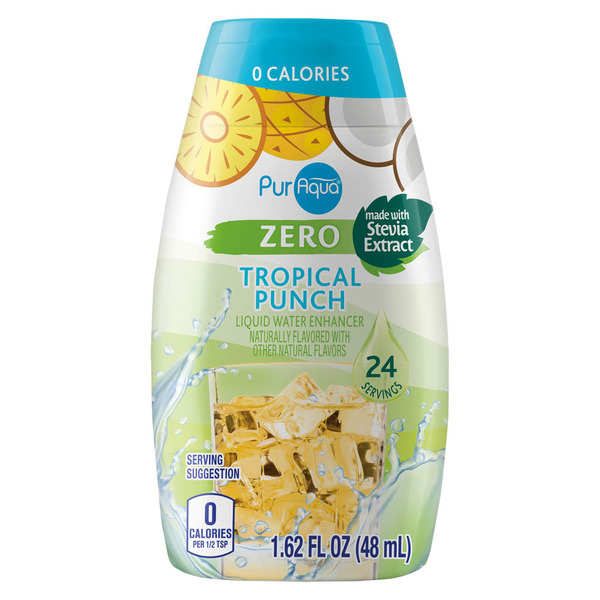 PurAqua Zero Liquid Water Enhancer Tropical Punch