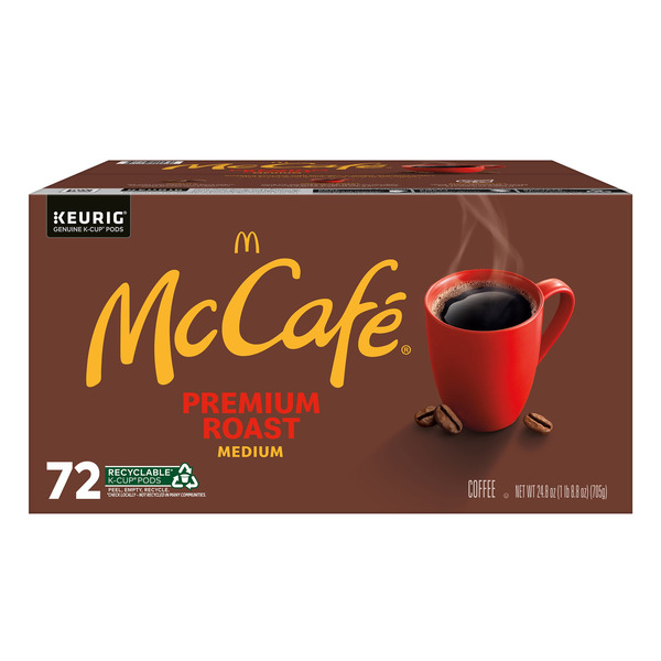 McCafe Premium Roast Coffee K-Cup Pod, 72-count