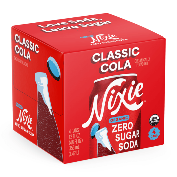 Nixie Classic Cola, Organic Zero Sugar Soda