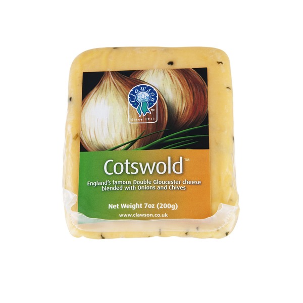 Long Clawson Cotswold Double Gloucester Cheese (7 oz) Instacart