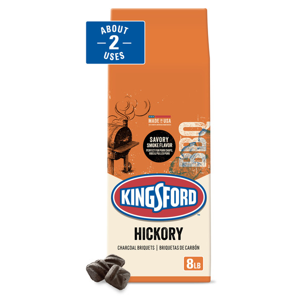 Kingsford Charcoal Briquettes with Classic Hickory, BBQ Charcoal