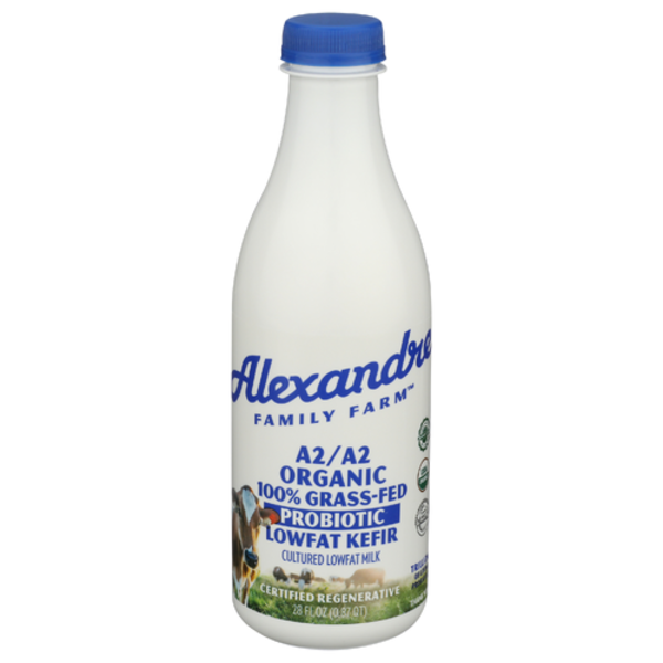 Alexandre Family Farms Organic 100% Grass-Fed Lowfat Milk Probiotic Kefir