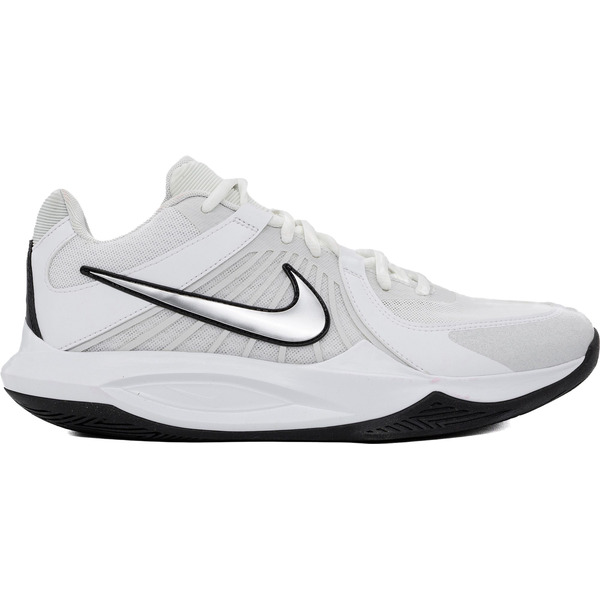 Nike Hyperspeed Court 2 Volleyball Shoes, Men's 7/Women's 8.5, Medium/D - White/Metallic Silver/Black
