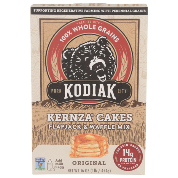 Kodiak Cakes Kernza Cakes Flapjack & Waffle Mix Same-Day Delivery