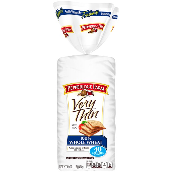 Pepperidge Farm Whole Wheat Bread Nutrition Label Besto Blog