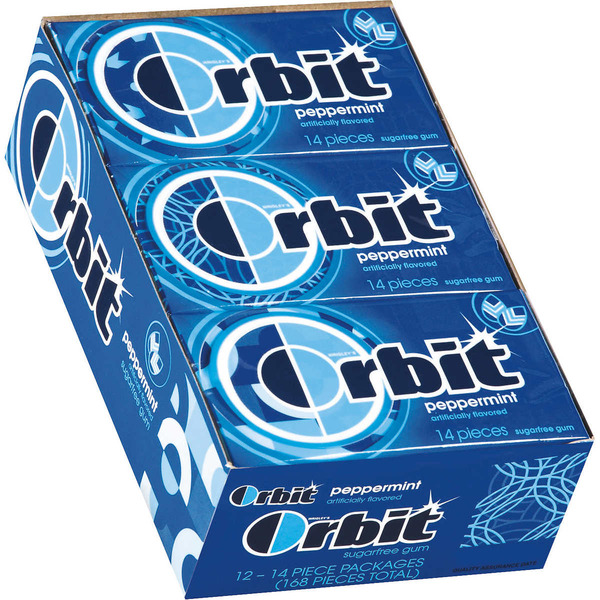 Orbit - Peppermint Gum - 12ct