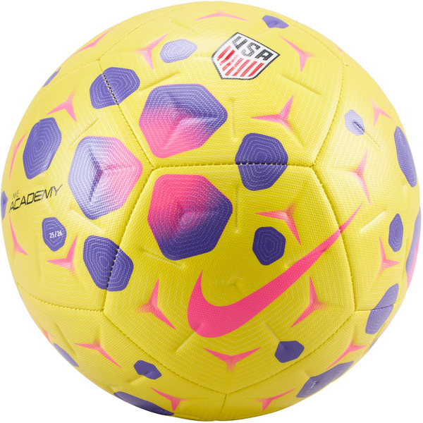 Nike US Soccer Academy Soccer Ball, Size 4 - Yellow