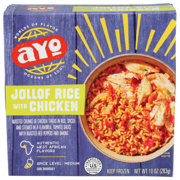 AYO Foods Jollof Rice With Chicken Same-Day Delivery or Pickup